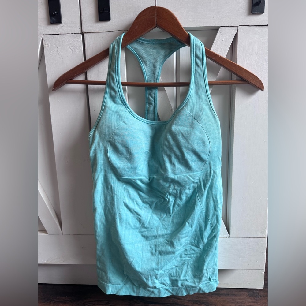 Lululemon Light Blue Racerback Tank